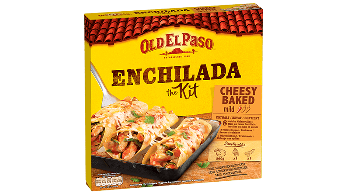 Enchilada Kit Cheesy Baked Mild